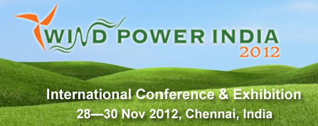 Wind Power India, novembre 2012 - Chennai, India